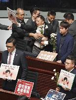 Protest in Hong Kong