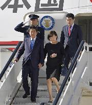 Japan PM Abe on European tour
