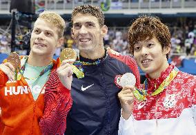 Phelps wins 200 fly for 20th Olympic swimming gold
