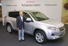 Toyota launches new mid-size SUV Vanguard in Japan