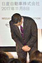 Nissan cuts full-year profit estimates amid inspection scandal