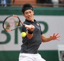 Nishikori defeated in French Open 4th round