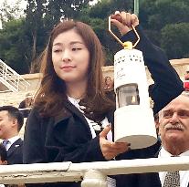 Olympic flame handed over to Pyeongchang organizers