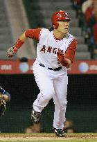 Matsui 1-for-3 against Indians