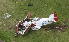 Pilot dies after plane crashes during acrobatic flight practice