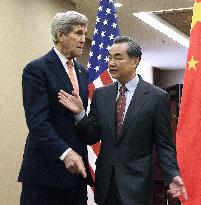 Kerry in China to discuss new steps against N. Korea