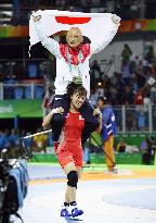 Olympics: Japan's Tosaka wins women's 48-kg wrestling gold