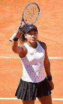 Tennis: Naomi Osaka at Italian Open