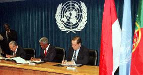 Indonesia, Portugal sign accord on E. Timor