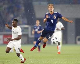 Football: Japan-Ghana friendly