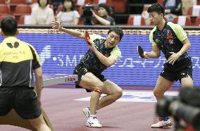 China's Ma, Xu win ITTF Japan Open doubles title
