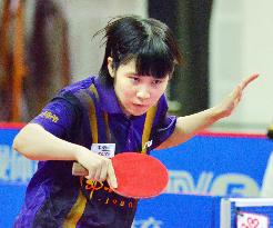 Table tennis: Hirano off to losing start in China Super League debut