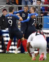 Football: France vs Peru at World Cup