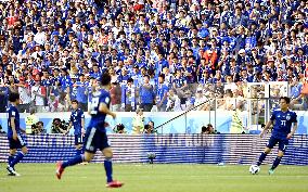 Football: Japan vs Poland at World Cup