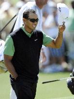 Tiger Woods in 2nd round of Masters