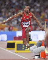 Taylor wins triple jump gold at world championships in Beijing