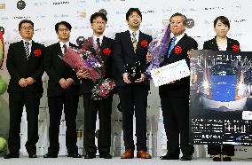 Award of merit given to Hokuriku Sinkansen bullet train line team