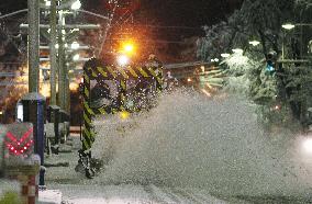 Snowplow in Sapporo