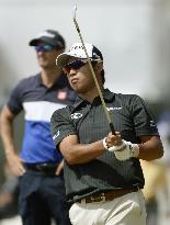 Matsuyama in practice round for U.S. Open