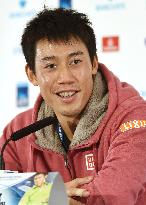 Nishikori marks 1st victory in ATP world tour finals
