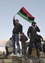 Antigovernment protesters in northeastern Libya