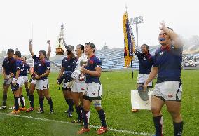 Jubilant N. Korean high school rugby players eye national tourney