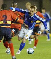 Japan beat Angola 1-0 in international friendly in Tokyo