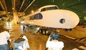 Original shinkansen front car to be displayed at Kyoto museum