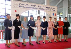 Air France celebrates 40th anniversary of Paris-Osaka flight