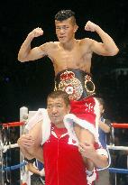 Kameda defends WBA light flyweight title against Landaeta