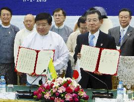 Business leaders of western Japan, Myanmar update mutual accord