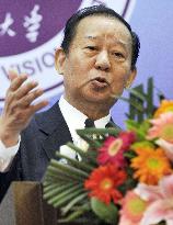 Japan lawmaker with letter from Abe says "possible" to meet Xi