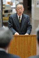 Fukushima's Hirono town hall returns home