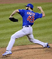 Cubs' Arrieta pitches shutout against Pirates in NL wildcard game
