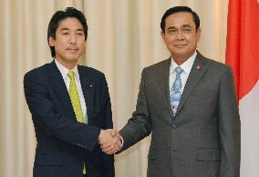Japan's Kiuchi meets Thai Prime Minister Prayuth