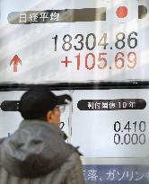 Nikkei hits near 15-year high on Japan optimism, Greece hopes