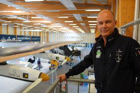 Swiss doctor promotes clean energy with solar-powered airplane