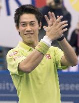 Nishikori wins 3rd consecutive title at Memphis Open