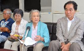 Plaintiff claims flashbacks of Okinawa battle