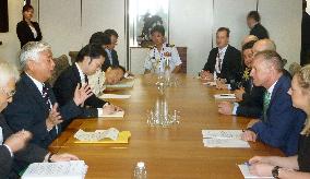 Japan pitches its submarines to Australia