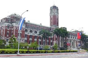 Taiwan presidential palace in Taipei