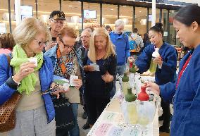 Japanese green tea promoted at Milan Expo