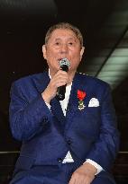 Film director Kitano receives France's Legion of Honor