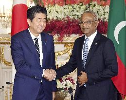 Japan-Maldives talks