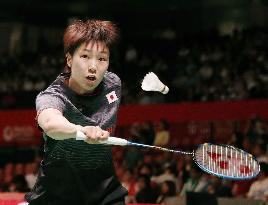 Badminton: Yamaguchi advances to Japan Open quarterfinals