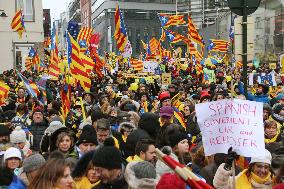 Catalan independence rally