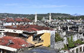 Marawi residents visit war-shattered homes