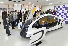 Polymer EV unveiled at Osaka University