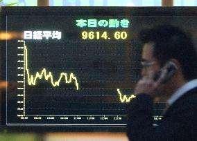 Nikkei plunges to 3-month low