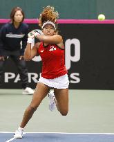 Tennis: Osaka at Fed Cup playoffs